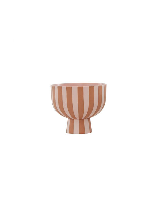 OYOY Bol de Servire Rotund Ceramică Roz cu Diametru 15buc