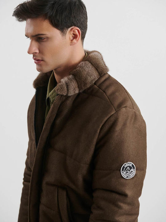 Winter Jacke Bomber Drap