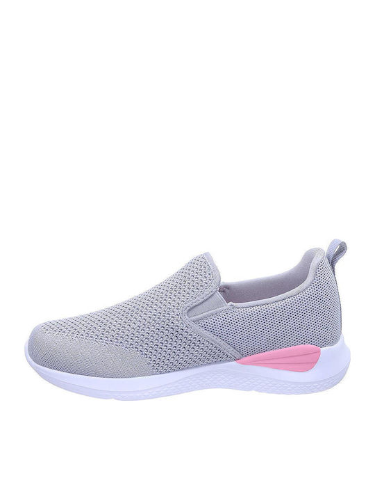 Walky Γυναικεία Slip-On Γκρι