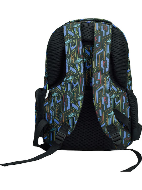 Gim Race School Backpack Elementary With Water Bottle Holder 27 Litre