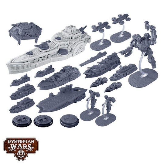 Warcradle Studios Dystopian Wars - Independence Battlefleet Starter Kit