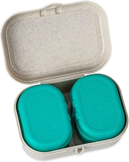 Koziol Plastic Kids' Lunch Set Beige