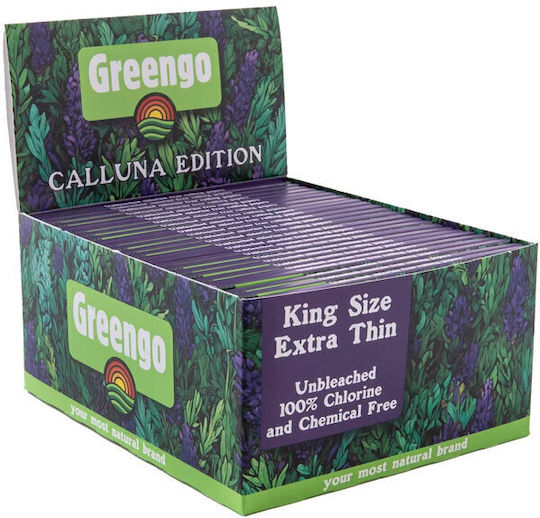 GreenGo Χαρτάκια Στριφτού Τσιγάρου King Size 33 φύλλα 50τμχ