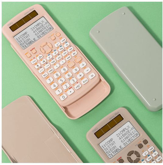 Deli Calculator Scientific in Pink Color 1pcs