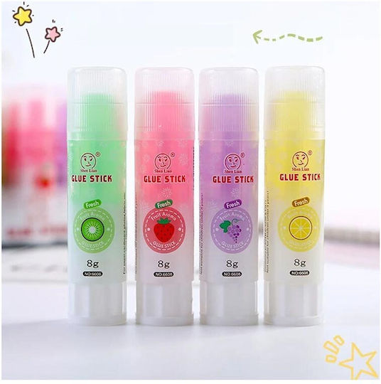 Aromatic Craft Adhesive Stick 8g 4pcs Asg971g3 M&G