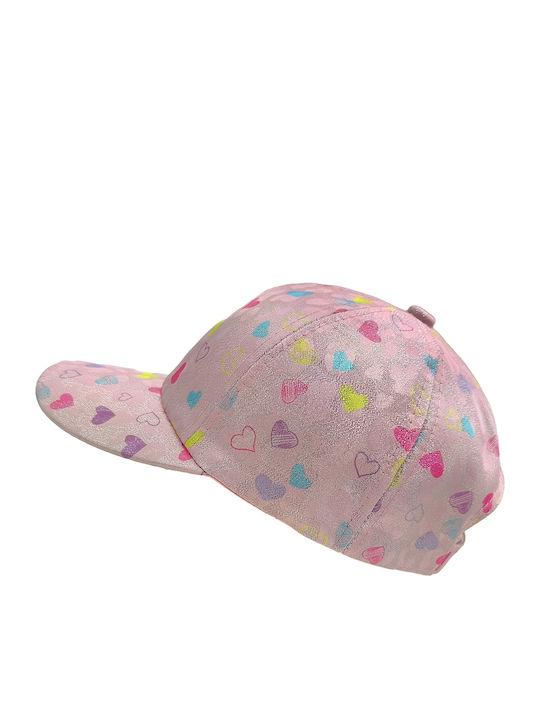 Gift-Me Kids' Hat Jockey Fabric Pink