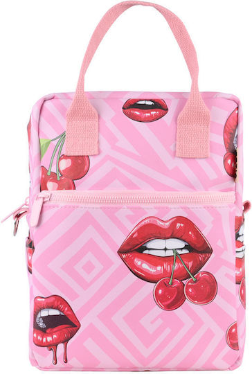 Estia Insulated Bag Handbag Save The Aegean 7 liters Blush Pop