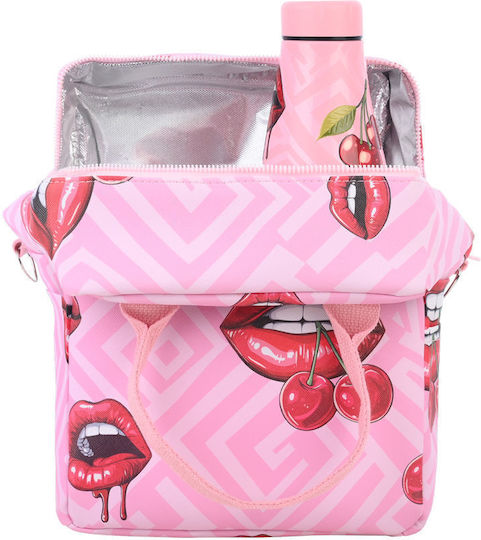 Estia Insulated Bag Handbag Save The Aegean 7 liters Blush Pop