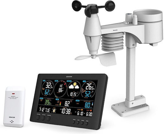 Sencor SWS 12500 SENC Drahtlos Wetterstation Digital Tischplatte Schwarz Sencor SWS 12500 SENC Drahtlos Wetterstation Digital Tischplatte Schwarz
