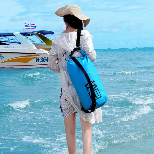 Ocean Pack Στεγανός Σάκος Ώμου / Χειρός 10lt Γαλάζιος