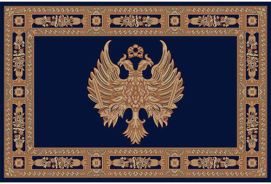 Isexan Orthodoxia Църковен килим кръгъл Blue с диаметър 60εκ. 40-6060-1000
