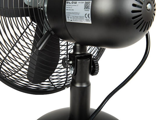 Blow Tischventilator 50W Lüfterdurchmesser 49cm Schwarzer