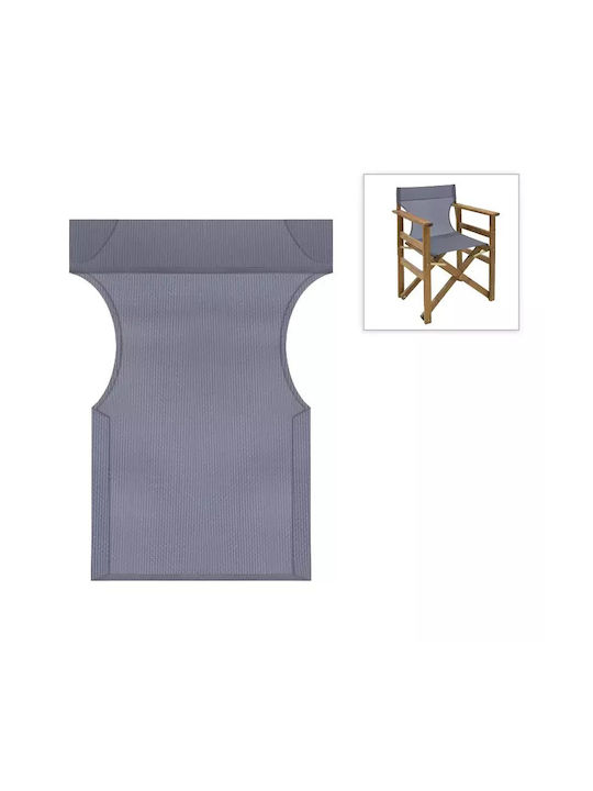 Megapap Waterproof Director Chair Cover Anthracite 46x80cm