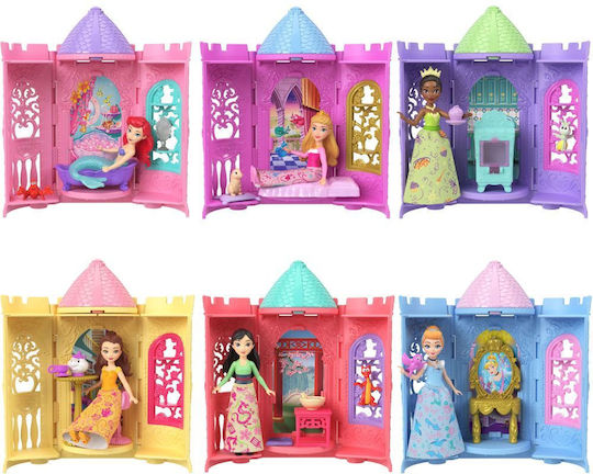 Mattel Disney Princess Mini Fairy Tale Tower Doll Disney Princess For 3+ Years (Various Designs/Assortments Of Designs) 1pc