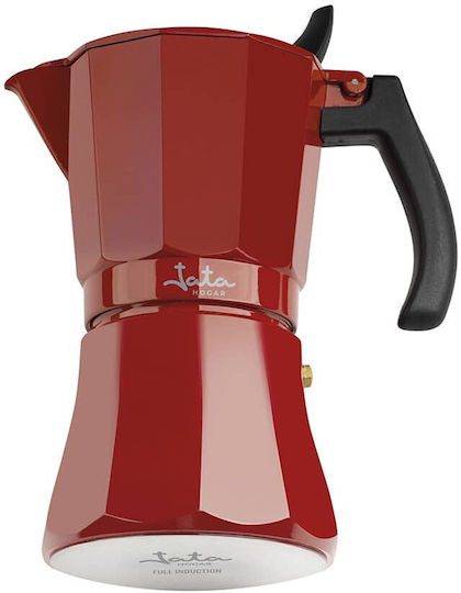 Jata Μπρίκι Espresso 6cups Κόκκινο