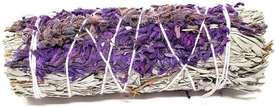 White Sage Smudge Lavender Sticks 3 Ραβδιά Θυμιάματος Λευκό Φασκόμηλο Λεβάντα