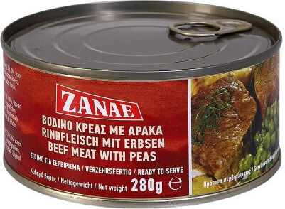 Zanae Rindfleisch Erbsen 280g