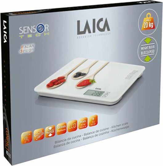 Laica KS5020 Digital Küchenwaage 1gr/20kg Mehrfarbig
