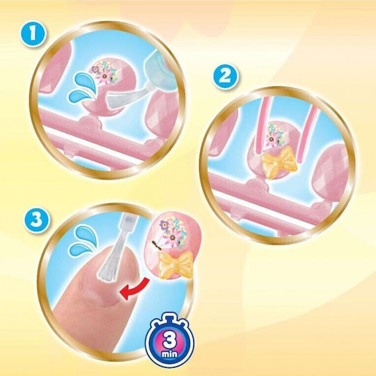 Epoch Toys Aquabeads Hearts & Ribbons Nail Refill Kit Παιδικό Mανό