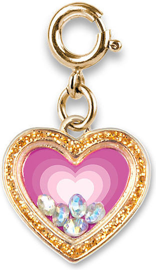 Charm Ιt Jewelry Game Gold Glitter Hedgehog Charm