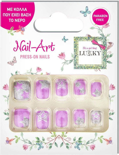 Lukky Cosmetics Toys Manicure Game Purple with Stars