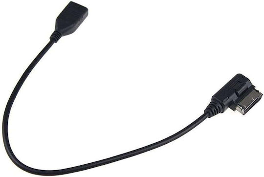 Ami Mmi La Cablu Adaptor Usb Port Otg Compatibil Mercedes-Benz C Cls Slk C E Sl Glk Class