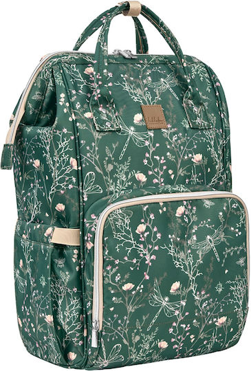 Kikka Boo Diaper Bag Siena Green 44.5x35.5x47cm.