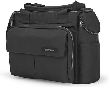 Inglesina Τσάντα-Αλλαξιέρα Ώμου/Χειρός Dual Μαύρη 45x33x21εκ.