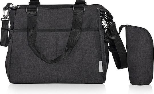 Lorelli Shoulder/Hand Diaper Bag Maya Black 57x14x38cm.