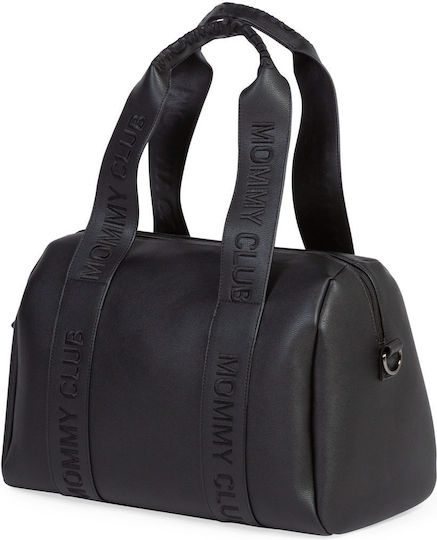 Childhome Τσάντα-Αλλαξιέρα Ώμου/Χειρός Mommy Μαύρη 38x21x27εκ.
