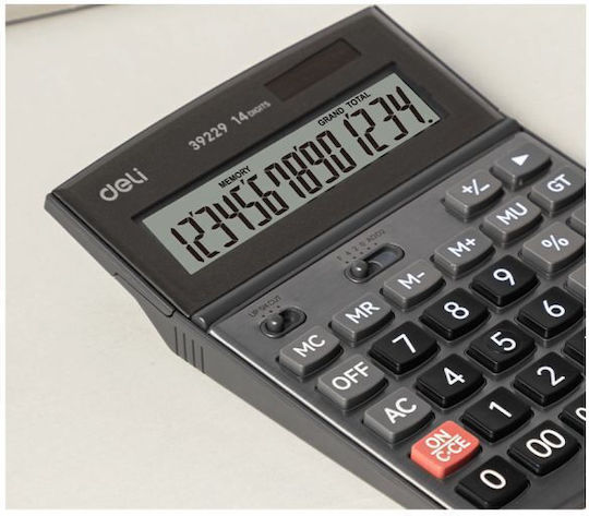 Deli Calculator in Silver Color 1pcs