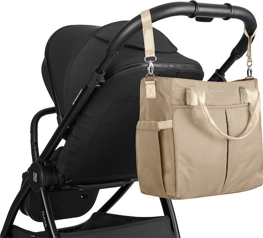 Kikka Boo Shoulder/Hand Diaper Bag Mama Beige 33x32x16cm.