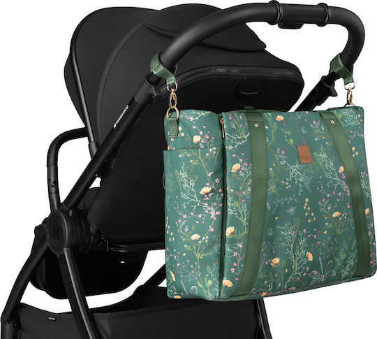 Kikka Boo Shoulder/Hand Diaper Bag Mama Green 43x17x35cm.