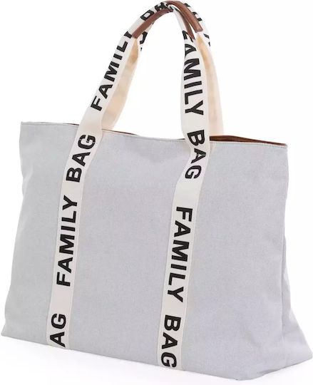 Childhome Τσанта-Смяна на Пелени Off White 55x18x40см.