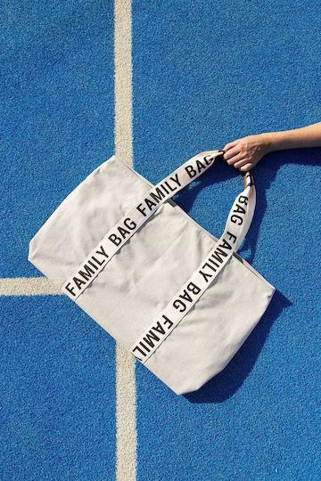 Childhome Τσанта-Смяна на Пелени Off White 55x18x40см.