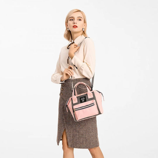 Lequeen Diaper Bag Blue - Pink