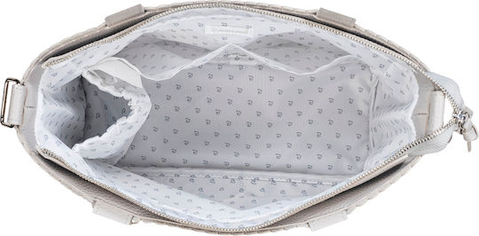 Pasito a Pasito Shoulder/Hand Diaper Bag Gray