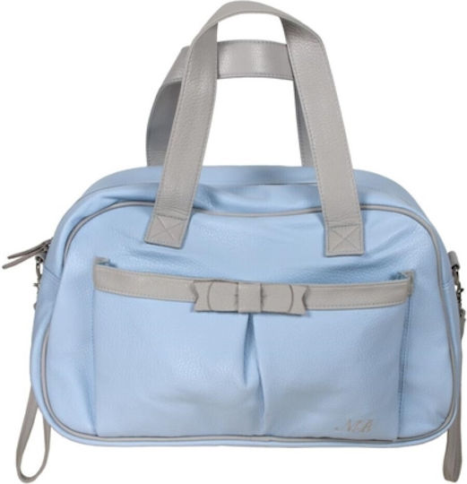 Mayoral Shoulder/Hand Diaper Bag Sky Blue 43x19x27cm.