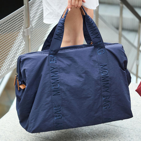 Childhome Shoulder/Hand Diaper Bag Mommy Navy Blue 30x16x40cm.