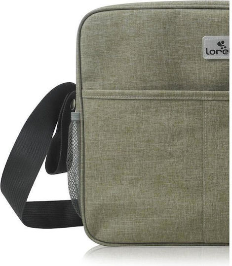 Lorelli Wickeltasche-Wickeltasche Schulter/Hand Beige 35x27cm.