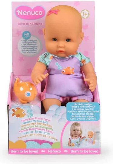 Giochi Preziosi Nenuco Set Papușă Bebe Biberon Zornăitoare 35 cm