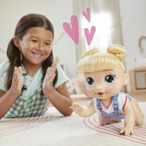 Hasbro Baby Alive Baby Doll Set Baby Alive Crawl 'n Play for 3+ Years 27 cm
