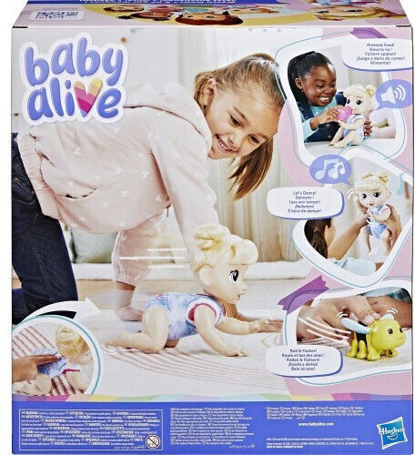 Hasbro Baby Alive Baby Doll Set Baby Alive Crawl 'n Play for 3+ Years 27 cm