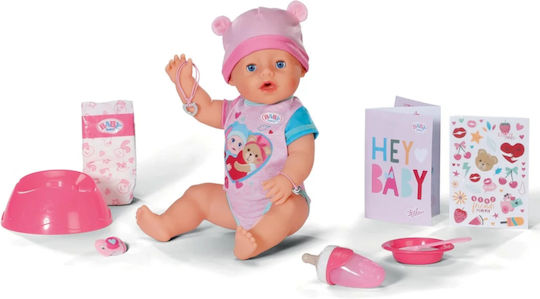 ZAPF Creation Baby Born Baby Doll Set Emma for 3+ Years 43 cm