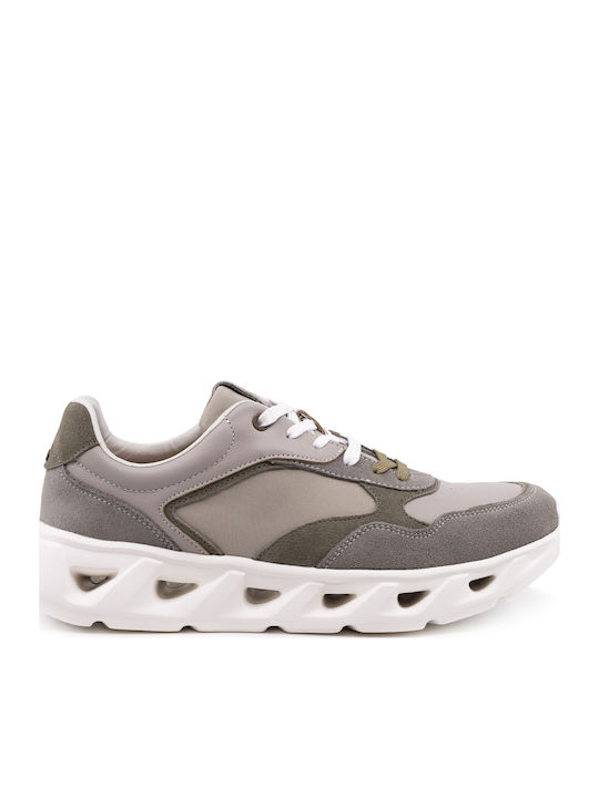San Marco Ανδρικά Ανατομικά Sneakers Γκρι
