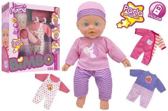Globo Baby-Puppen-Set Isabel Soft Mit Kleidung Für 2+ Jahre 40 cm
