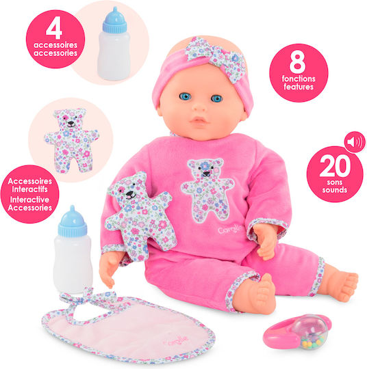 Corolle Set Papușă Bebe Lucille Pentru 3+ Ani