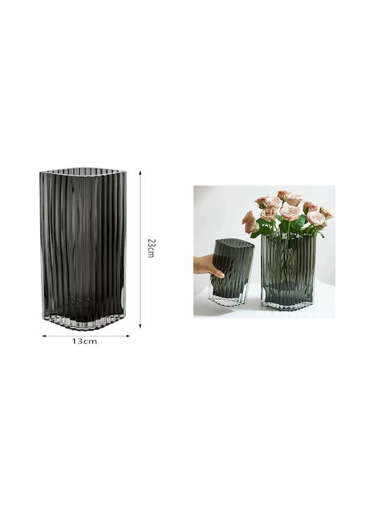 Cosmofan Dekorative Vase Glas 13*23cm