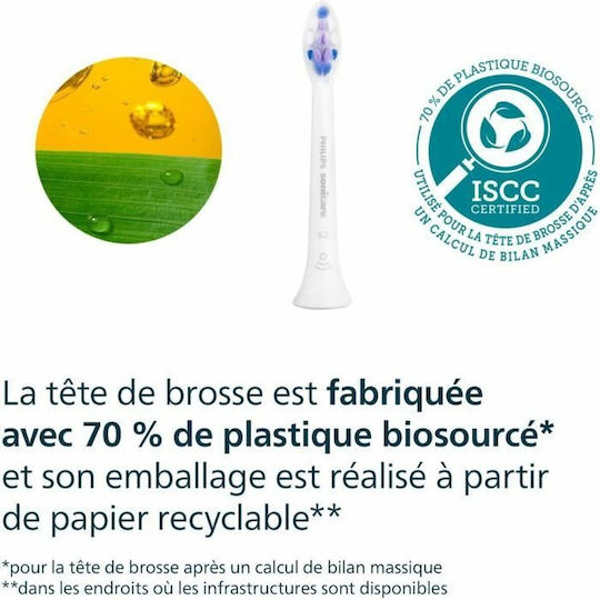 Philips Sonicare S2 Sensitive Ανταλλακτικά για HX6058/87 8τμχ