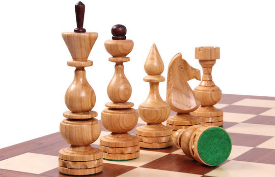 Large Debut Chess Set 48x48cm Inlaid